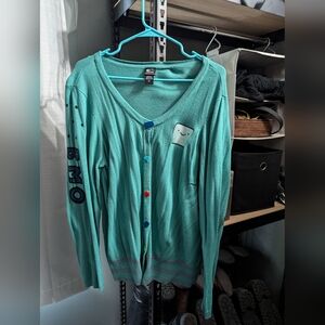 Adventure Time BMO Cardigan Pre-owned Vintage Sweater
